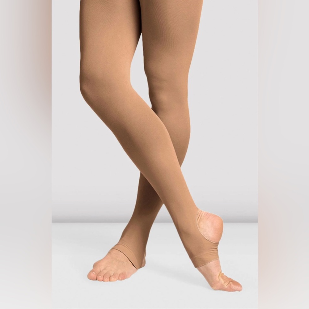 Eurotard Tan Stirrup Dance Tights L/XL